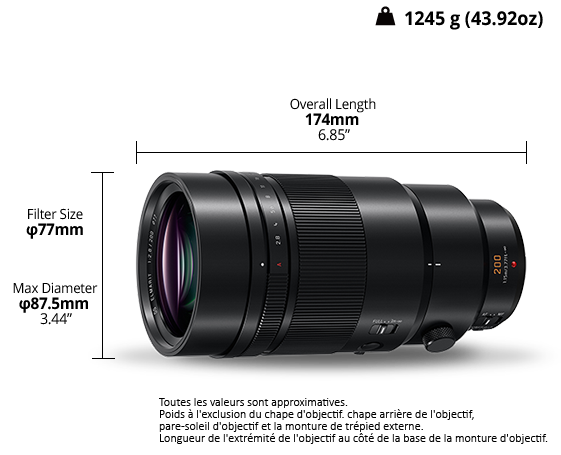 Objectif LEICA DG H-ES200