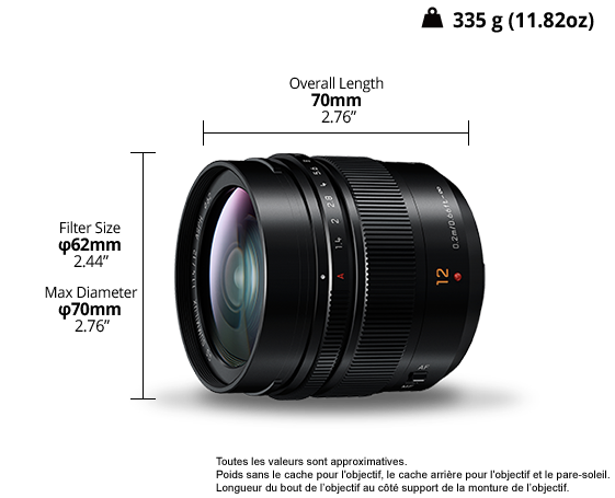 Objectif LUMIX G H-X012