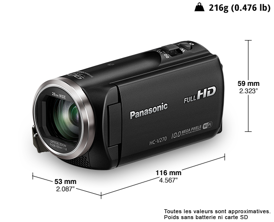 Caméscope HD HC-V270