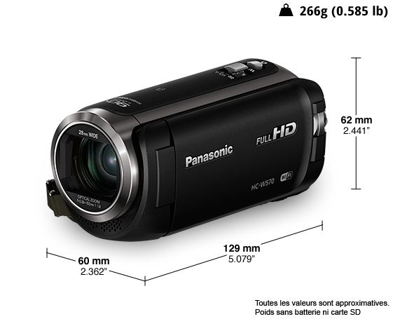 Caméscope HD HC-W570