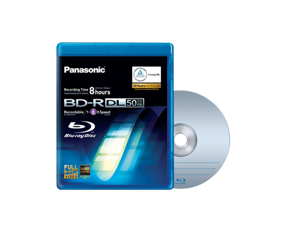 LM-BRU50MAE BLU-RAY Disc, Record. 50GB DL 1-6x Speed