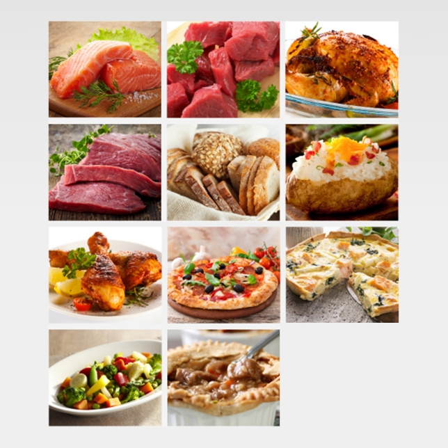 11 menus auto présélectionnés facilitant la cuisine