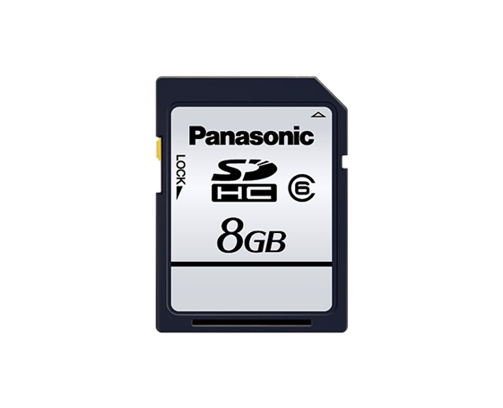 RP-SDRC08GAK Carte mémoire SDHC de 8 Go