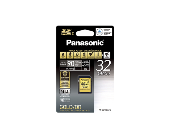 RP-SDUB32G Carte mémoire SDHC, 32 Go