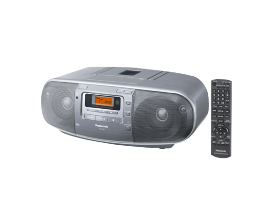 RX-D50 Radiocassette CD MP3 puissant et compact