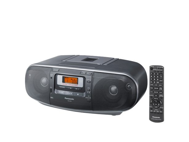 Photo de RX-D55 Radiocassette CD MP3 puissant et compact