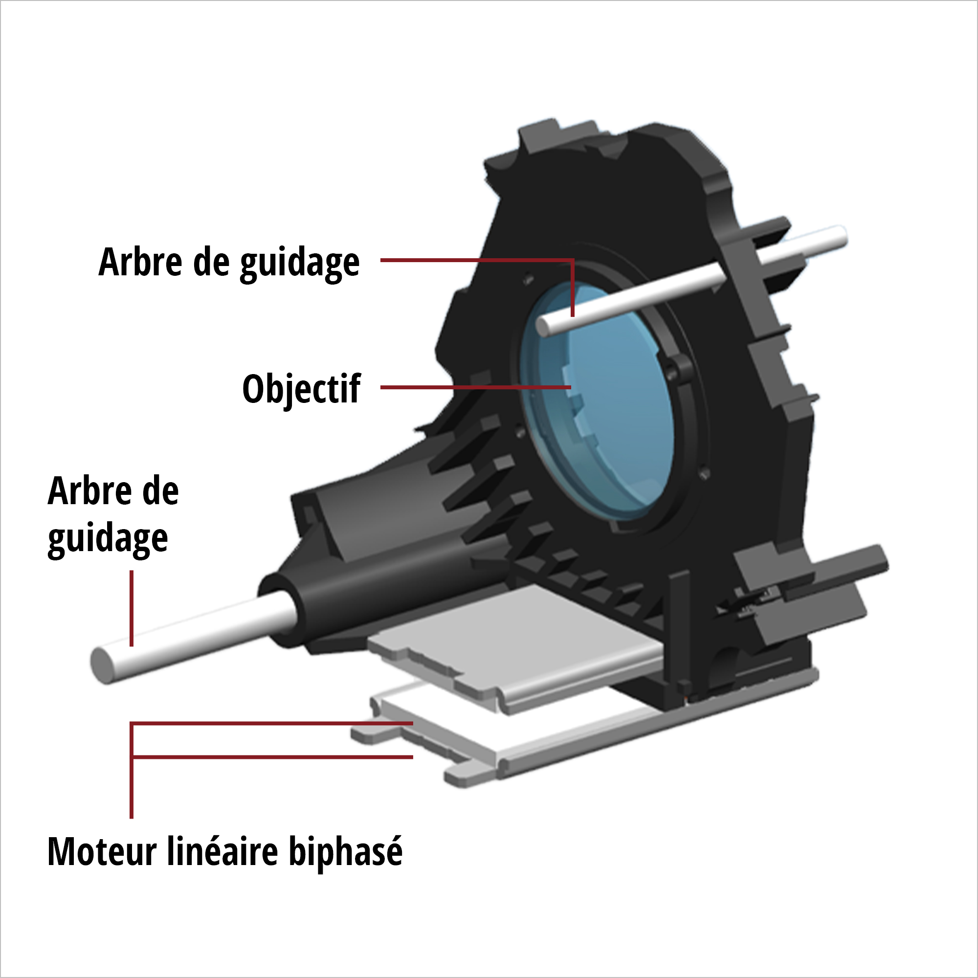Mise au point rapide, précise et silencieuse