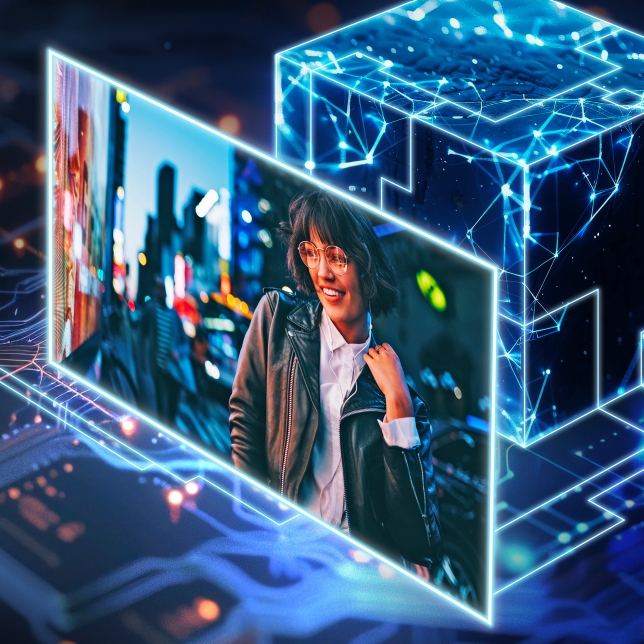 Remasterisation HDR par IA pour une image HDR à contraste élevé