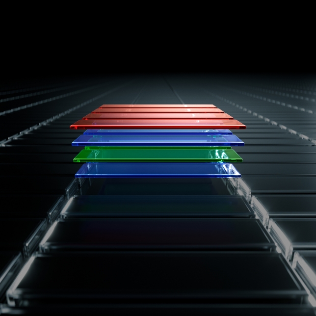 Une luminosité incroyable grâce à une structure à 4 couches superposées