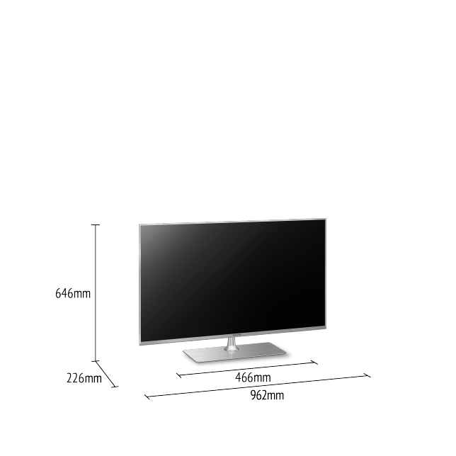 Photo de Téléviseur intelligent HDR 4K LED 43 pouces TX-43LXF977