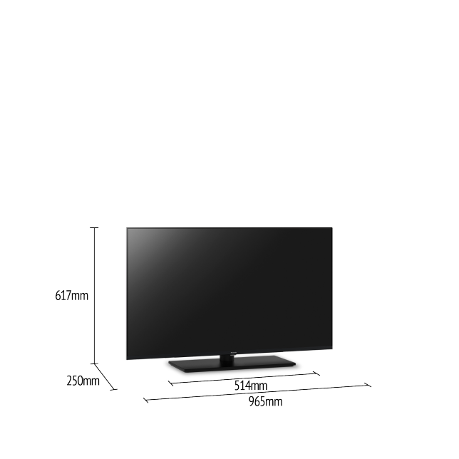 Photo de Téléviseur TX-43LXT886 intelligent avec HDR et 4K LED de 43 pouces