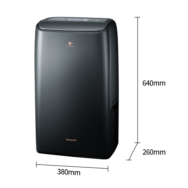 變頻高效型 F-YV28NX / F-YV28NXK<br /> 連續16年台灣銷售第一*¹⁰商品圖 : 磁石黑