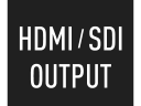 Výstup HDMI a výstup SDI