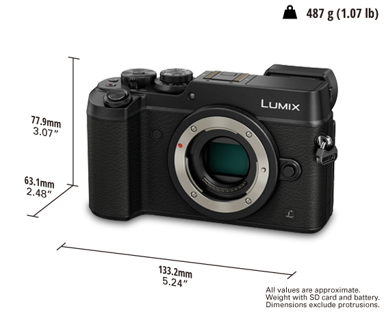 Digitální bezzrcadlový fotoaparát s jedním objektivem LUMIX DMC-GX8
