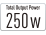 250W