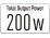 200 W Výkon