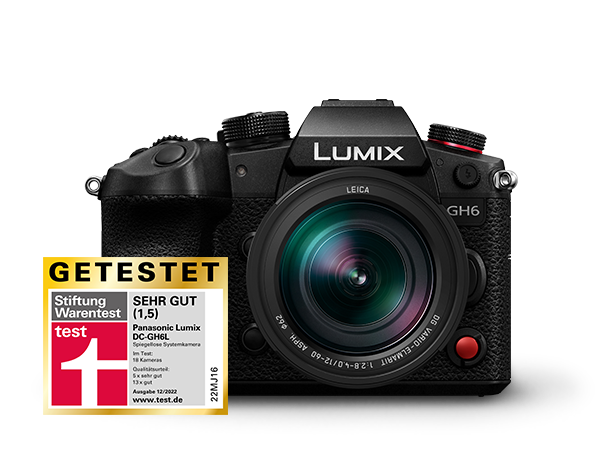 Produktabbildung LUMIX GH6 Kamera DC-GH6L