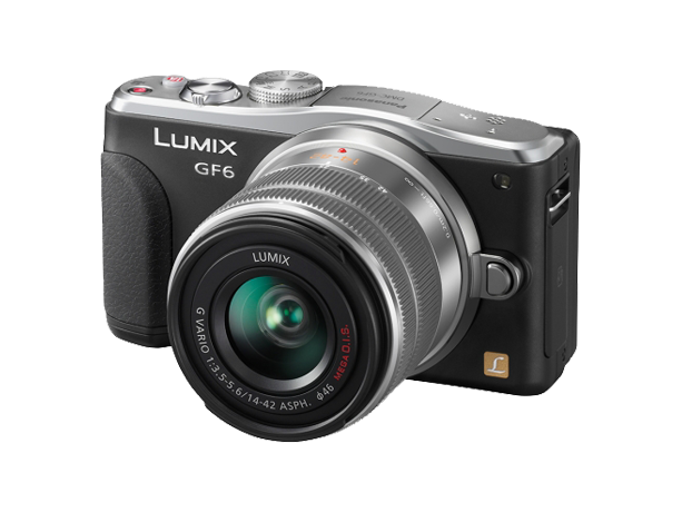 Produktabbildung DMC-GF6K Lumix G DSLM Wechselobjektiv-Kamera