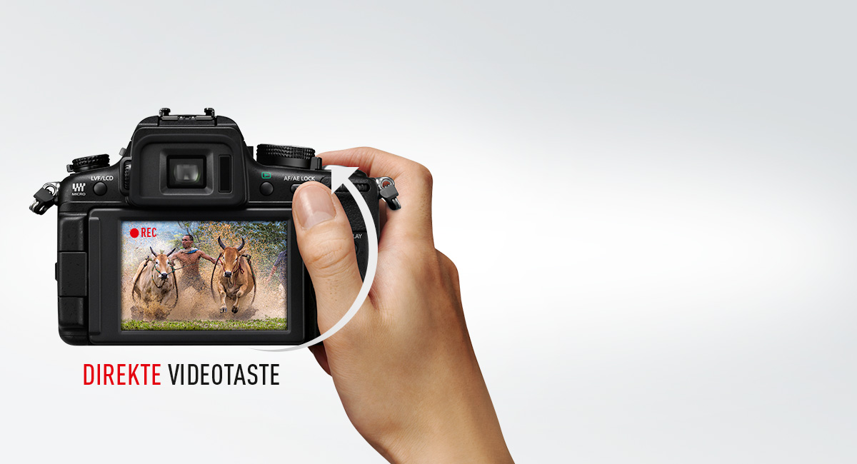 Full HD Videos –
perfekt wie nie zuvor
