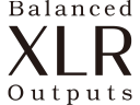 Symmetrische XLR-Ausgänge