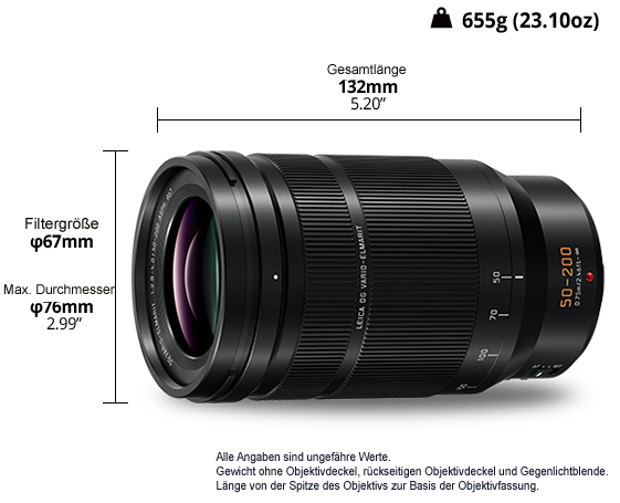 LEICA DG Objektiv H-ES50200