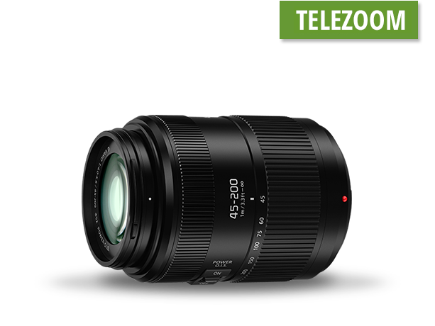 Produktabbildung H-FSA45200 LUMIX G VARIO 45-200 mm / F4.0-5.6 II / O.I.S.