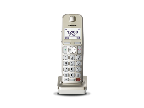 Produktabbildung Optionales Mobilteil für die Telefone: <br>KX-TGE250 / 260 / 262
