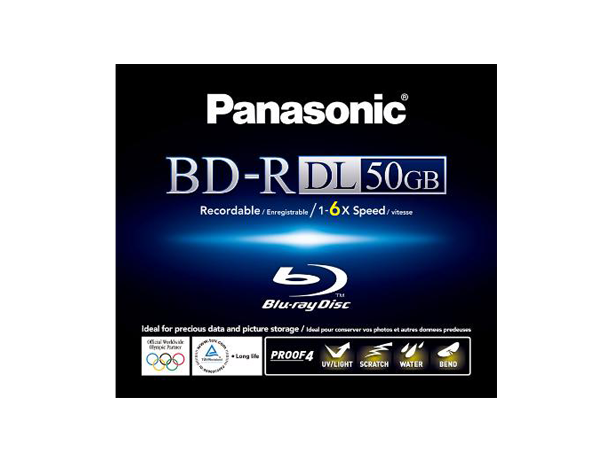 Produktabbildung LM-BR50MWE Blu-ray Disc (6x, einmal beschreibbar)