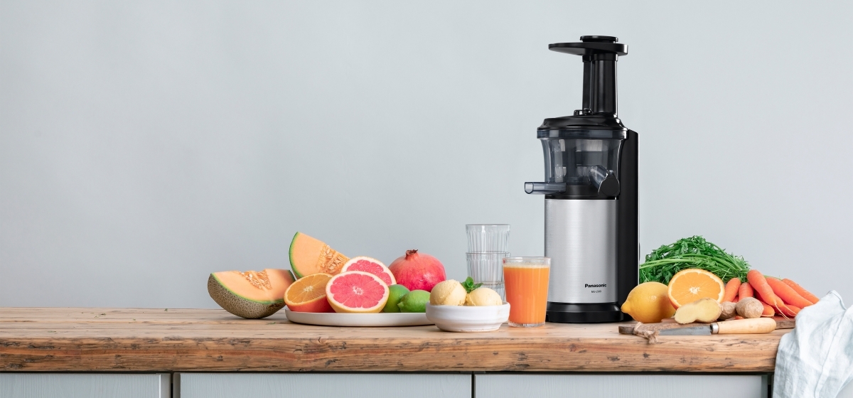 Slow Silber, Panasonic | Gold Rot | Juicer MJ-L500 oder