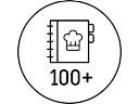 Über 100 Rezepte
