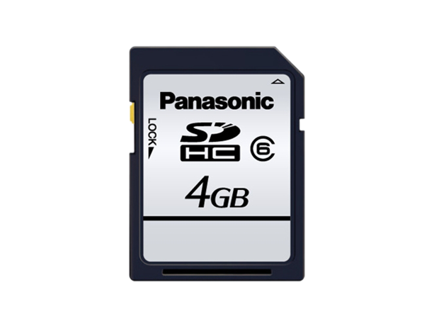 Produktabbildung RP-SDRC04GAK 4GB SDHC-Speicherkarte