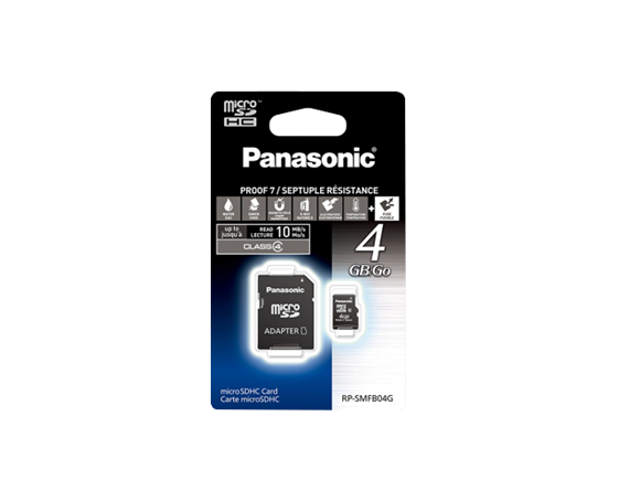 RP-SMFB04GAK Micro SDHC Speicherkarte