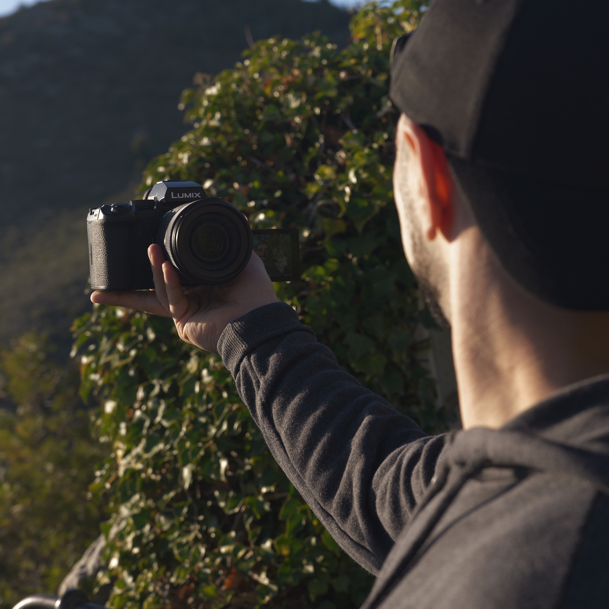 S 28-200mm F4-7.1 lens mounted on the LUMIX S Series camera