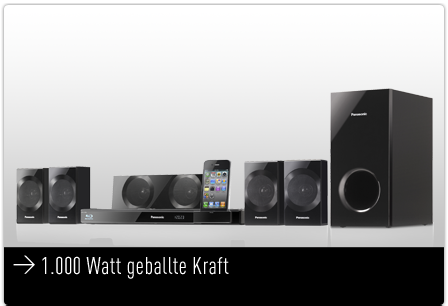 Inspirationen - SC-BTT290 5.1 3D Blu-ray Heimkino System