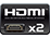 HDMI 2x