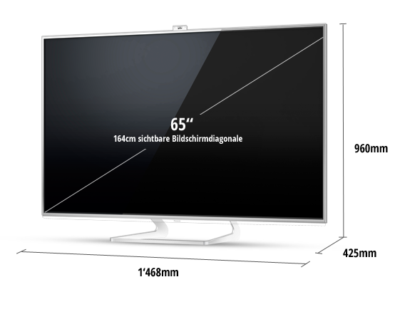 TX-L65WT600E Smart VIERA 4K LED-LCD, 164cm/65" Diagonale