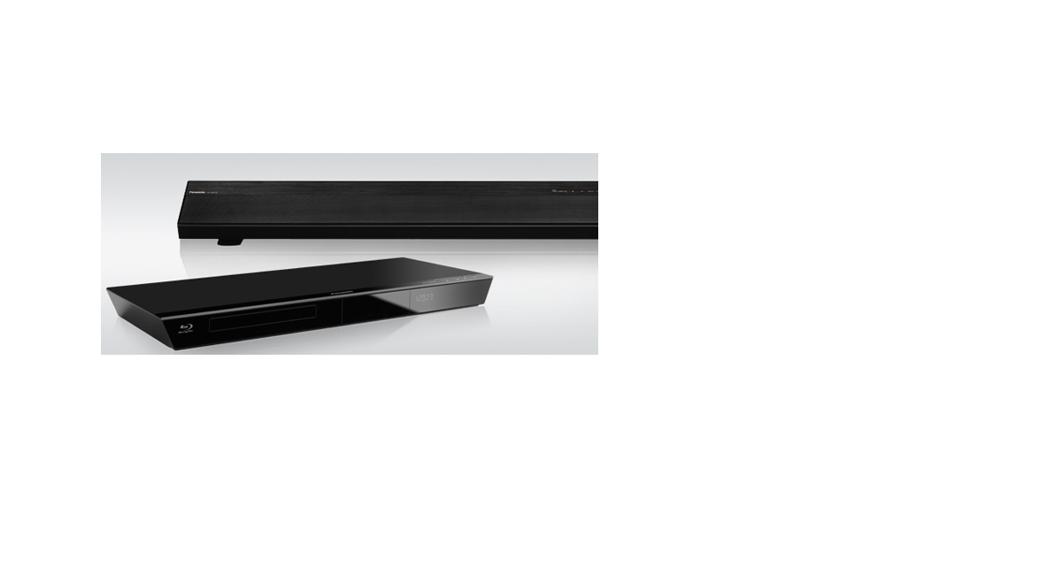 Perfekt kombiniert mit der Soundbar SC-HTB170EGK und dem Player DMP-BDT234