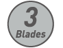 3 blade