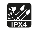 Vandbestandighed IPX4