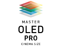 Master OLED PRO Cinema-størrelse