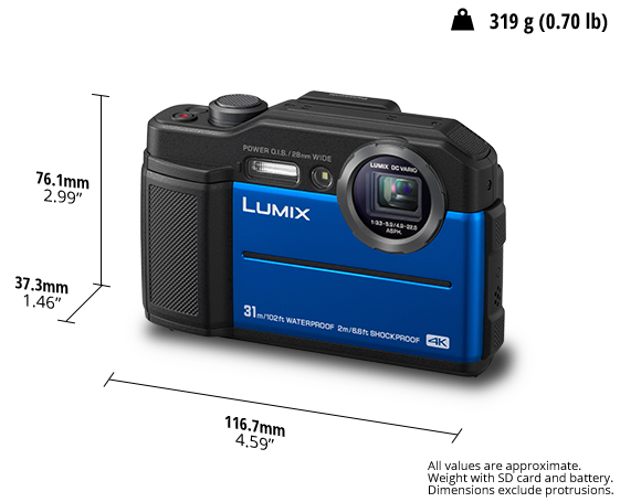 Cámara digital LUMIX DC-FT7