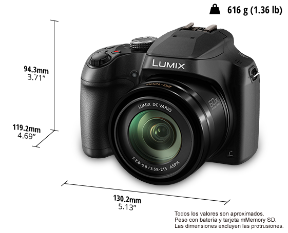 Cámara digital LUMIX DC-FZ82