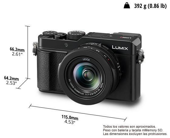Cámara digital LUMIX DC-LX100 II