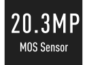 Sensor MOS de alta sensibilidad de 20,3 megapíxeles