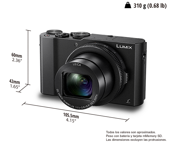 Cámara digital LUMIX DMC-LX15
