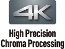 Procesamiento Chroma de alta precisión 4K