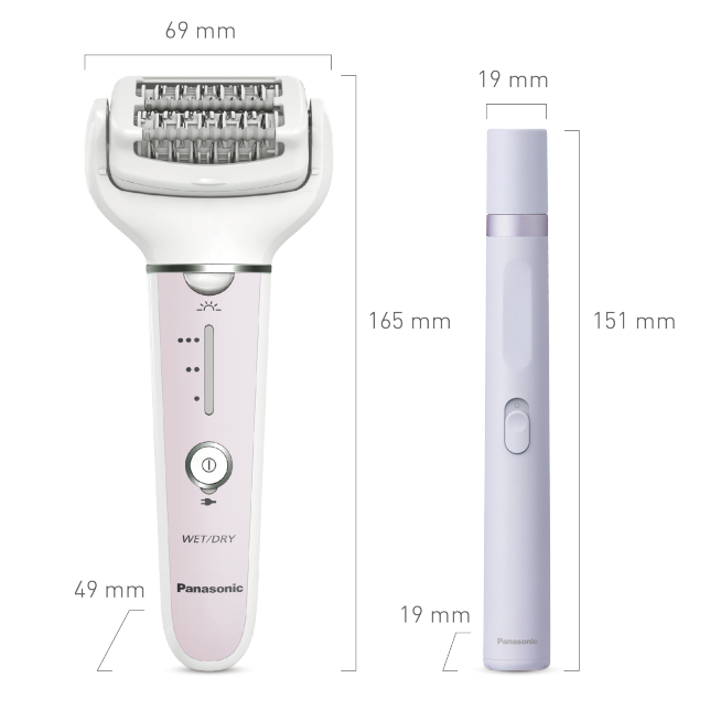 Foto de Kit de depiladora facial y corporal todo en uno ES-EYL9