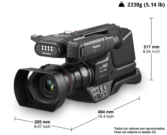 Videocámara HD HC-MDH3