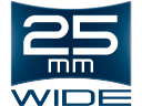 Gran angular de 25 mm