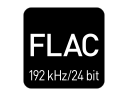 FLAC 192 kHz / 24-bittinen